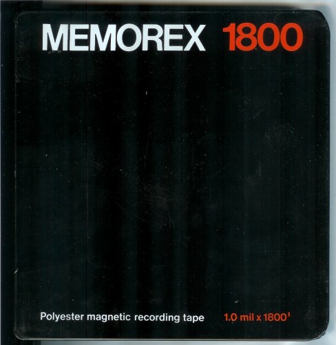 Memorex LNHO Single Window Reel to Reel Recording Tape, DP, 7″ (18cm) Reel,  2400 ft (720m) - Reel to Reel Warehouse