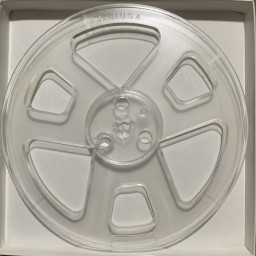 Classic Series 7" Empty Tape Reel, Clear 6 Window, NOS