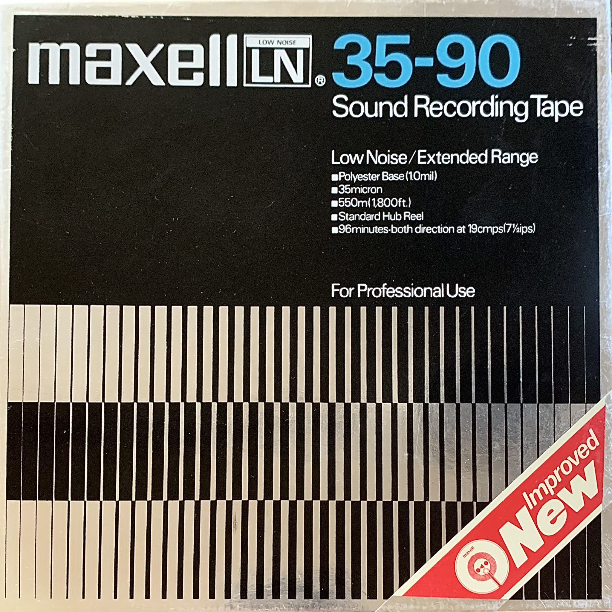 Maxell LN Late Gen Reel to Reel Tape, LP, 7″ Reel, 1800 ft, Refurbished Reel to Reel Warehouse Maxell LN Late Gen Reel to Reel Tape, LP, 7″ Reel, 1800 ft, Refurbished Reel to Reel Warehouse