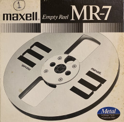 Original Maxell MR-7 Empty Metal 7 Take-up Reel Photo #905182 - US Audio  Mart