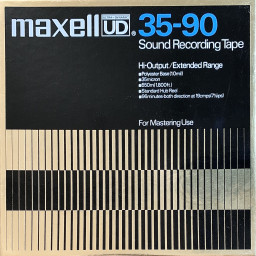 Maxell UD Early Gen Reel to Reel Tape, LP, 7" Reel, 1800 ft, Refurbished