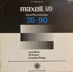 Maxell UD Late Gen Reel to Reel Recording Tape, LP, 7″ Reel, 1800 ft,  Sealed NOS - Reel to Reel Warehouse