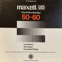 Maxell UD Early Gen Reel to Reel Tape, SP, 7" Reel, 1200 ft