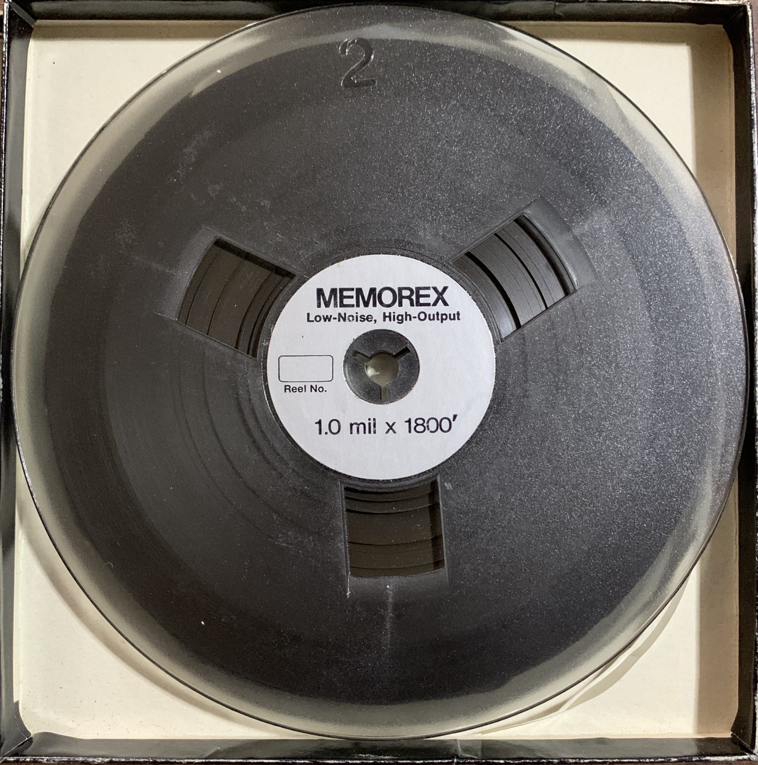 Memorex LNHO Single Window Reel to Reel Recording Tape, LP, 7″ (18cm