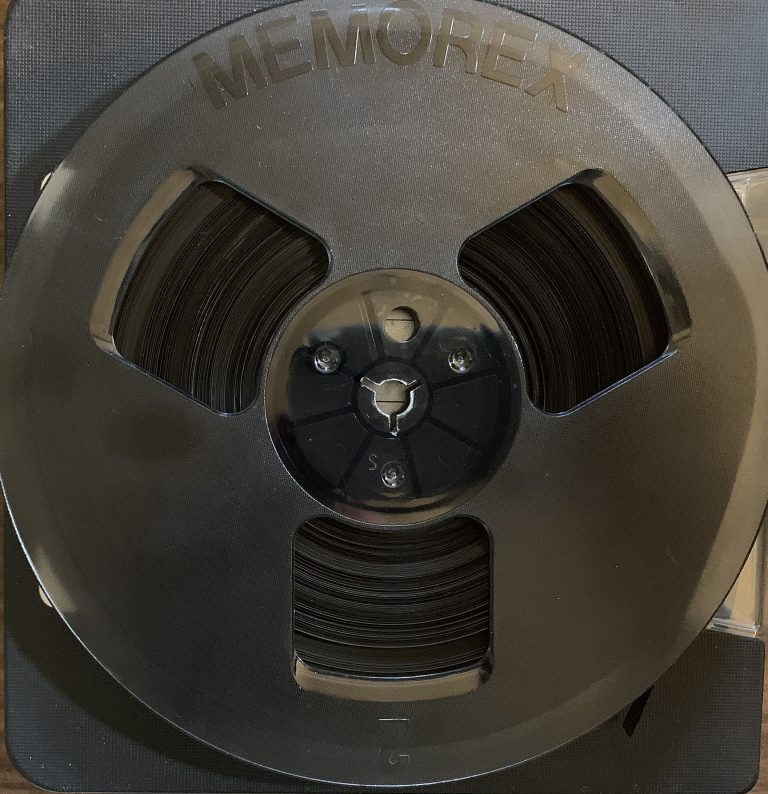 Memorex 7″ Empty Tape Reel 3 Window, Plastic Box, Refurbished Reel to