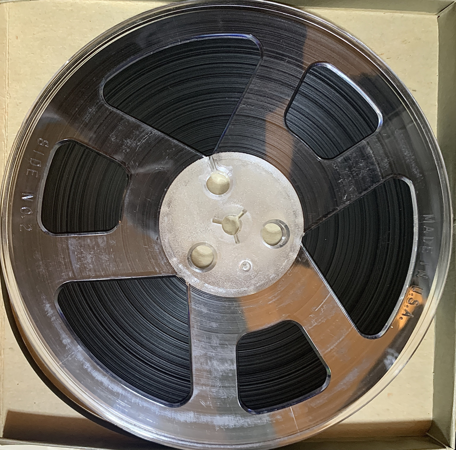 Shamrock 041 Type 2 / Ampex Gray Oxide LP, 7″ Reel Tape, 1800 ft