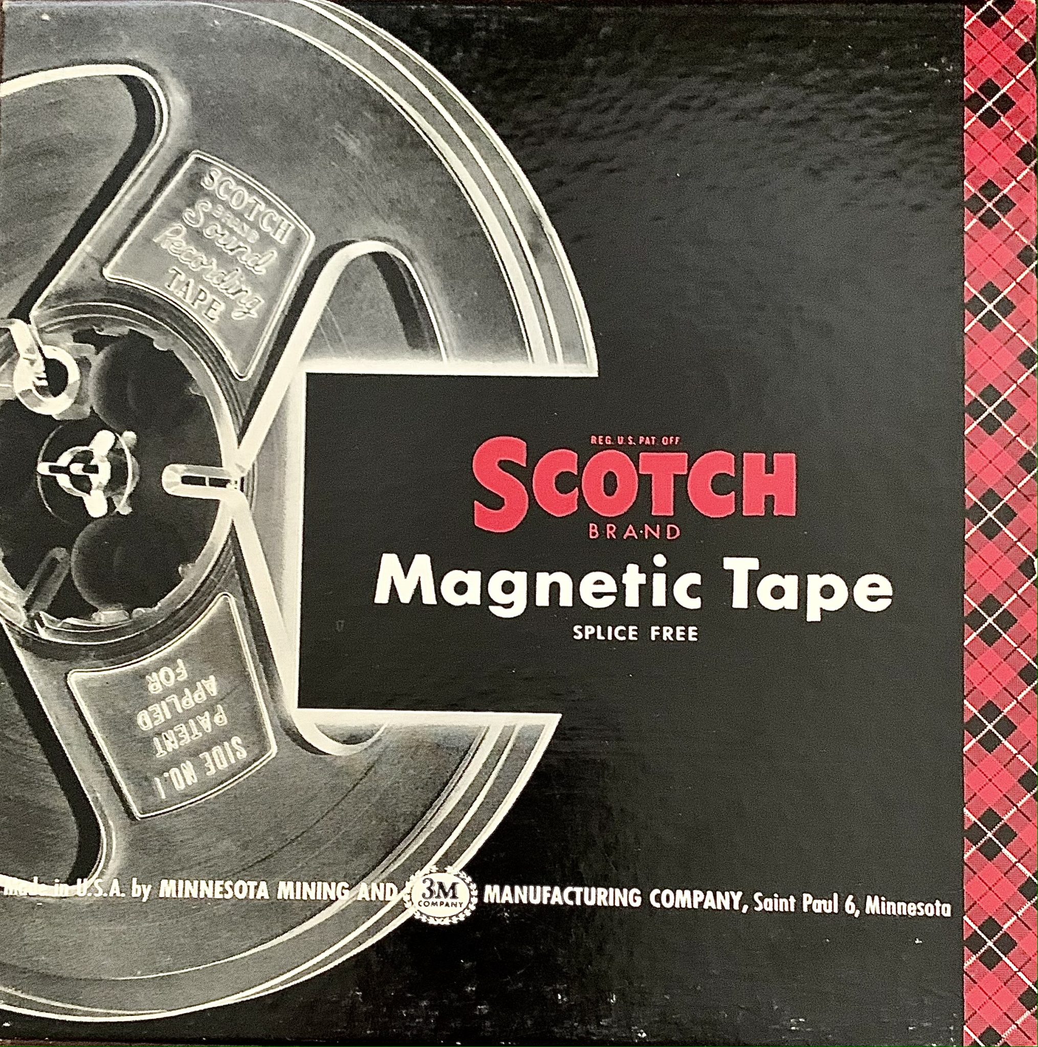 Scotch 111 Reel to Reel Recording Tape, SP, 7″ Reel, 1200 ft, Used
