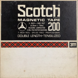 Scotch 200 Reel to Reel Recording Tape, DP, 7" Reel, 2400 ft