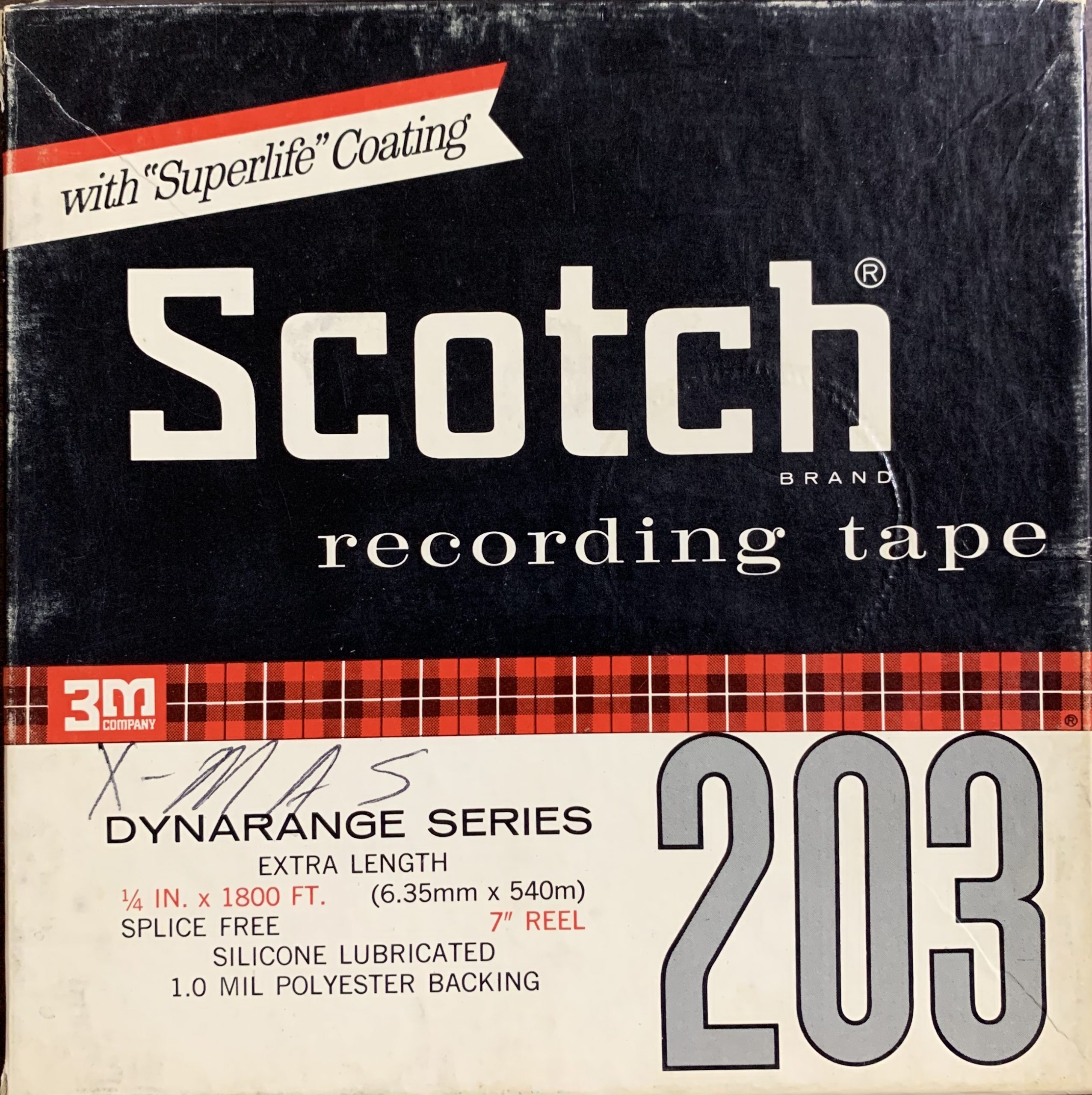 Scotch-203-Reel-Tape-Box-1960s #2