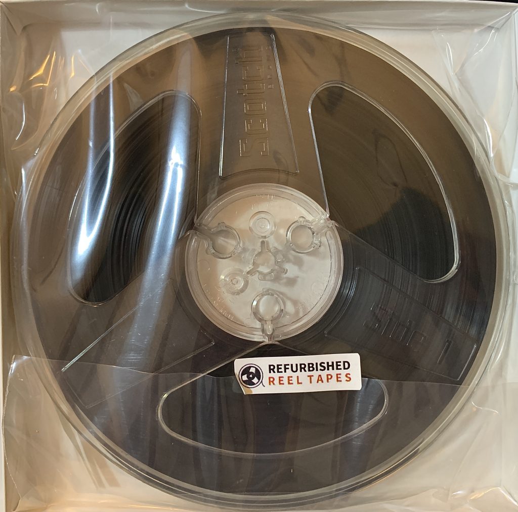 Scotch 206 Mastering Reel to Reel Recording Tape, SP, 7″