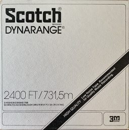 Scotch-Dynarange-Reel-Tape-Box