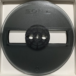 Sony 7" Empty Reel, 2 Window Shaded Gray, New Box + Bag