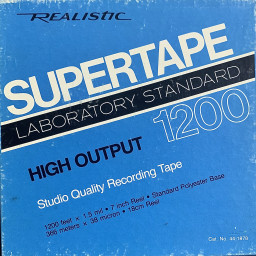 Radio Shack Supertape Reel to Reel Tape, SP, 7" Reel, 1200 ft, Refurbished