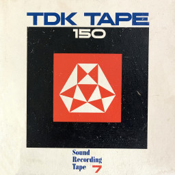 TDK 150 Series Reel to Reel Recording Tape, LP, 7" Reel, 1800 ft