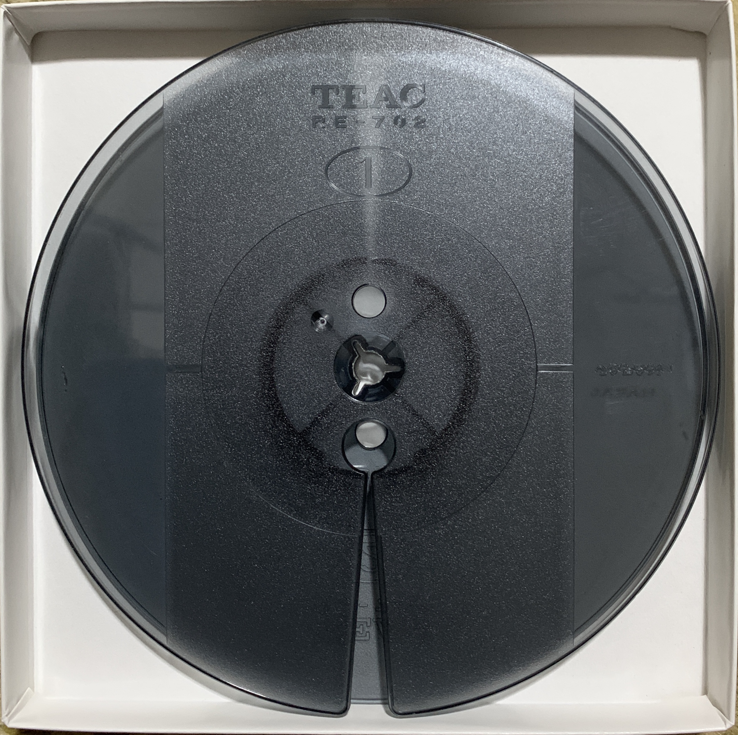 TEAC RE-702 OEM 7″ Empty Reel, Single Thread, New Box + Bag - Reel