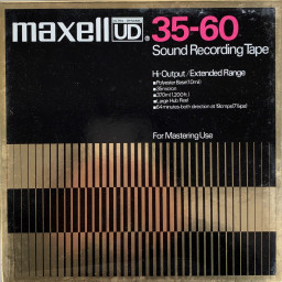 Maxell UD Early Gen Reel to Reel Tape, LP, 7" Reel, 1200 ft