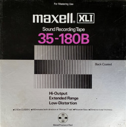 Maxell XL-1 Reel to Reel Recording Tape, LP, 10″ Reel, 3600 ft - Reel to  Reel Warehouse