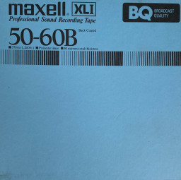 Maxell-XL1-50-60B-Broadcast-Reel-Tape-Box
