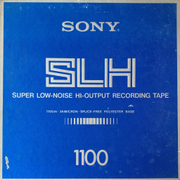 Sony SLH Reel to Reel Recording Tape, LP, 10" Plastic Reel, 3600 ft, Used