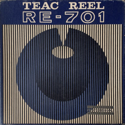 TEAC 7" RE-701 Empty Reel, Single Thread Large Hub, w/Box + Bag