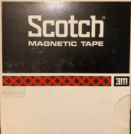 Scotch-207-Reel-Tape-Box-Italy-10-in