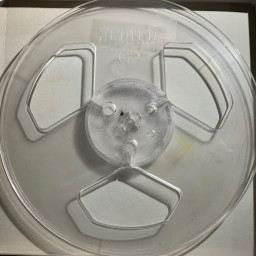 Scotch Japan RARE 7" Empty Reel, 3 Window, w/Box + Bag