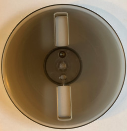 Ampex-Plastic-7-in-Tape-Reel-2-Window-Shaded-Gray