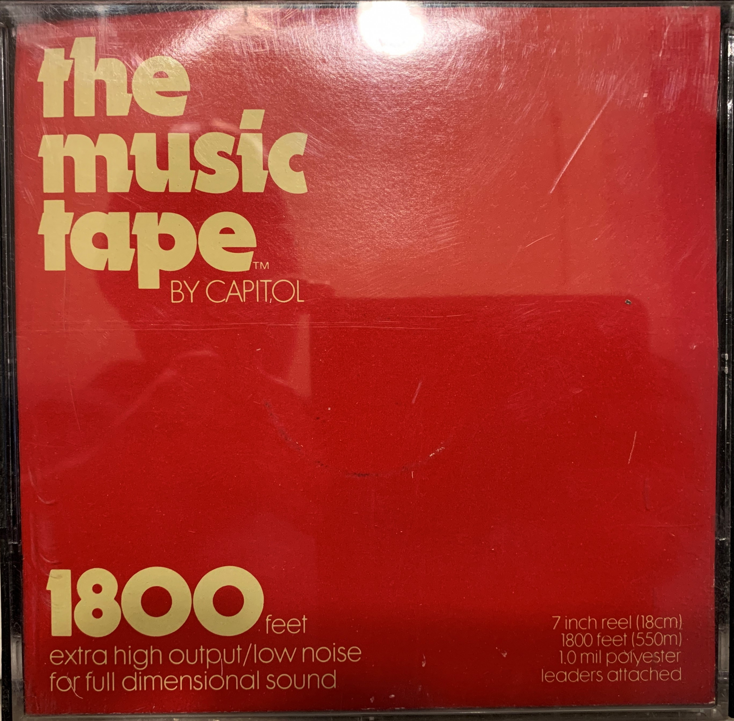 Capitol / Audiotape The Music Tape FDS, LP, 7 Reel, 1800 ft