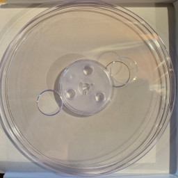 Ampex Heavy Duty 7" Single Window Tape Reel, w/Box + Bag