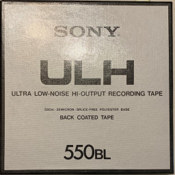 Sony ULH Reel to Reel Recording Tape, LP, 7" Reel, 1800 ft, NOS Sealed
