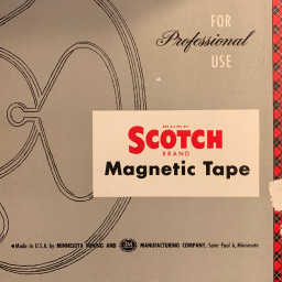 Scotch 111 Reel to Reel Recording Tape, SP, 10" Plastic Reel, 2400 ft, NOS