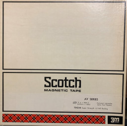 Scotch 177 / 212 Dynarange Bulk Reel to Reel Tape, LP, 7″, 1800 ft - Reel  to Reel Warehouse