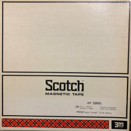 Scotch 177 / 212 Dynarange Bulk Reel to Reel Tape, LP, 7", 1800 ft