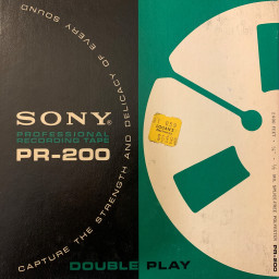 Sony PR200 Reel to Reel Recording Tape, DP, 7" Reel, 2400 ft, refurbished