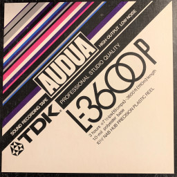 TDK AUDUA-L Reel to Reel Tape, LP, 10" Plastic Reel, 3600 ft *SALE*