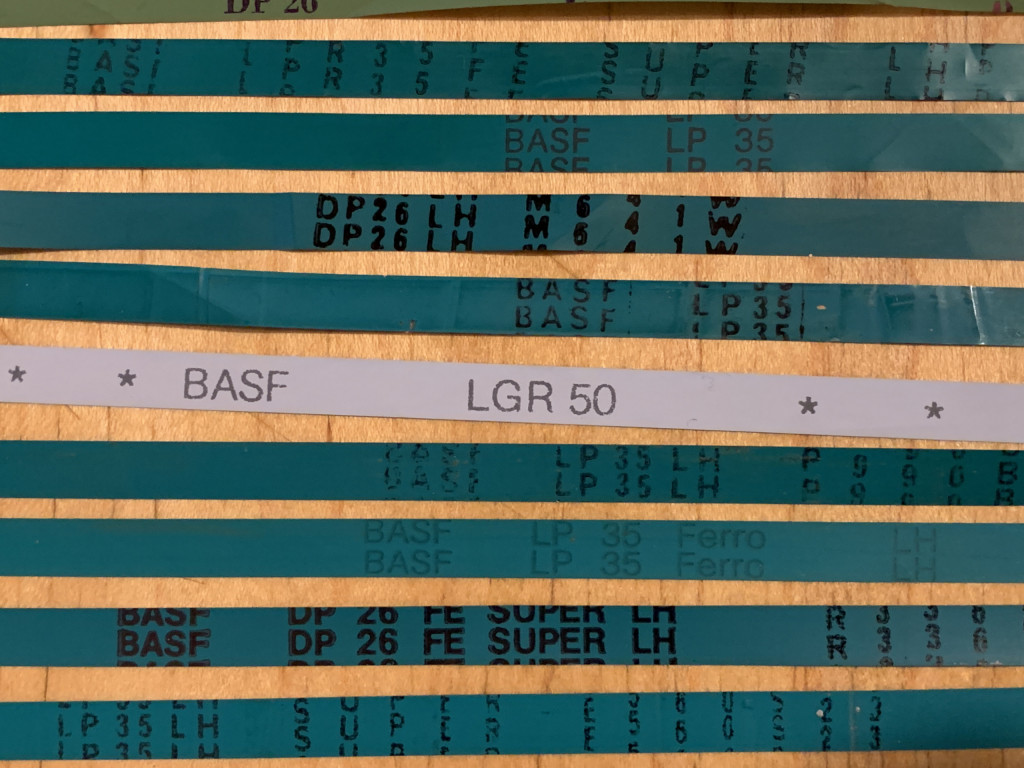 Identifying BASF Reel to Reel Tape Types - Reel to Reel Warehouse