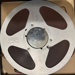 Scotch 206 Mastering Reel Tape, SP, 10" Metal Reel, 2400 ft