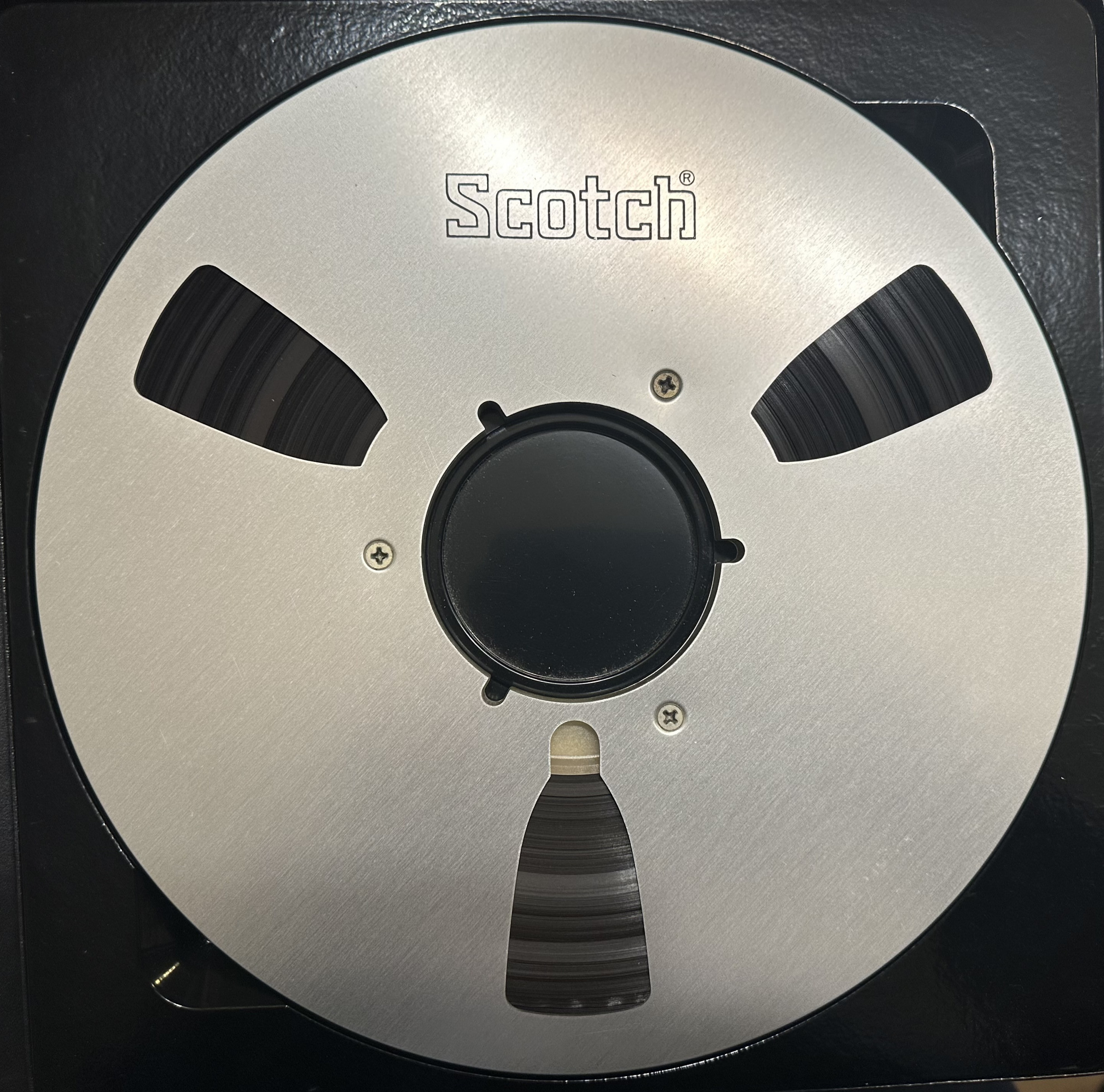 Scotch 203 Dynarange Reel Tape, LP, 10″ Metal Reel, 3600 ft