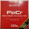 Sony-FeCr-7-in-Reel-Tape-Box