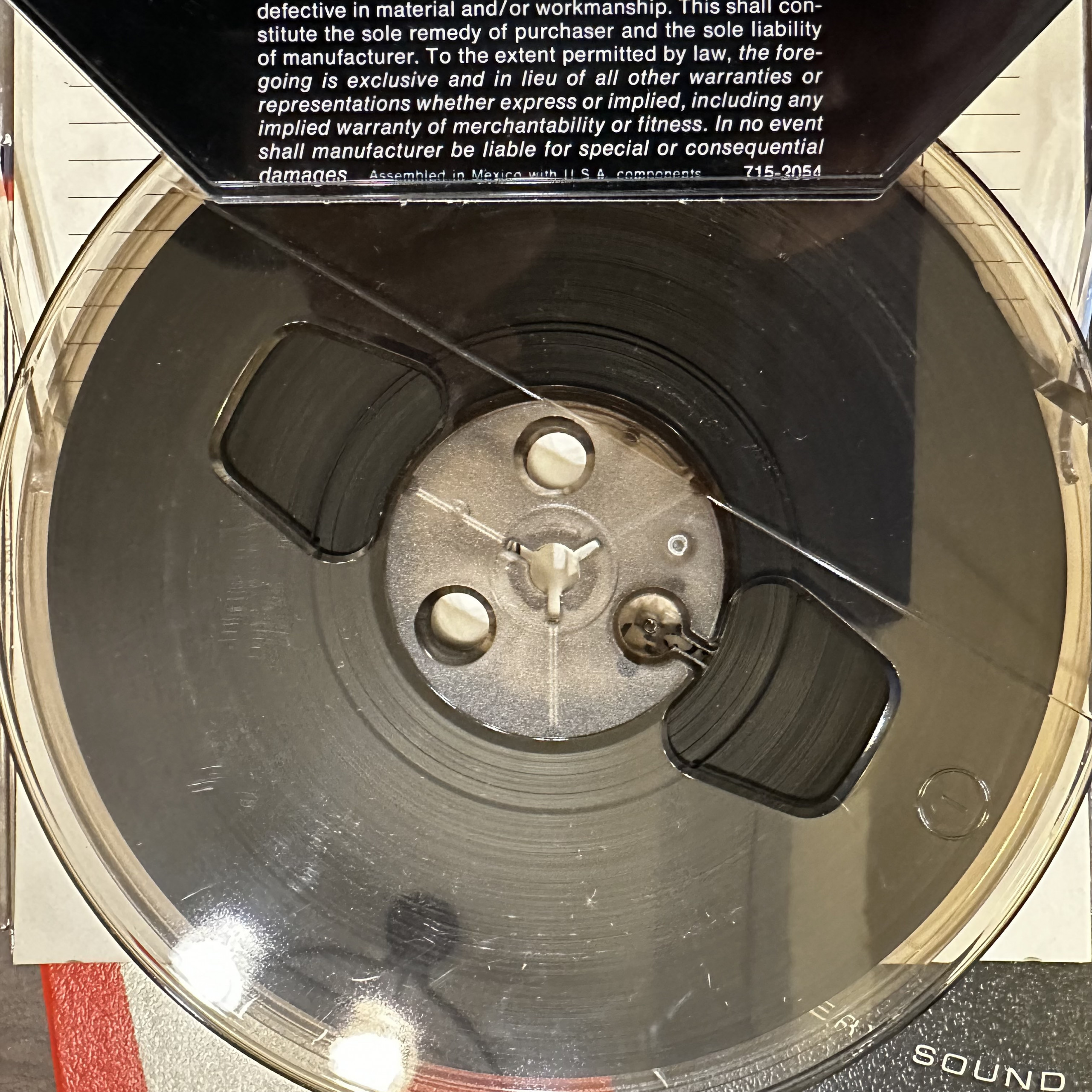 Audio Magnetics XHE LP Reel to Reel Tape, LP, 7 Reel, 1800 ft
