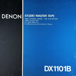 Denon DX1101 Reel to Reel Recording Tape, LP, 10" Reel, 3600 ft