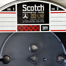 Scotch Japan 203 Dynarange *RARE* Reel Tape, LP, 7" Reel Large Hub, 1200 ft