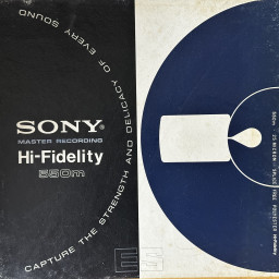 Sony ES High Fidelity Reel to Reel Recording Tape, LP, 7" Reel, 1800 ft