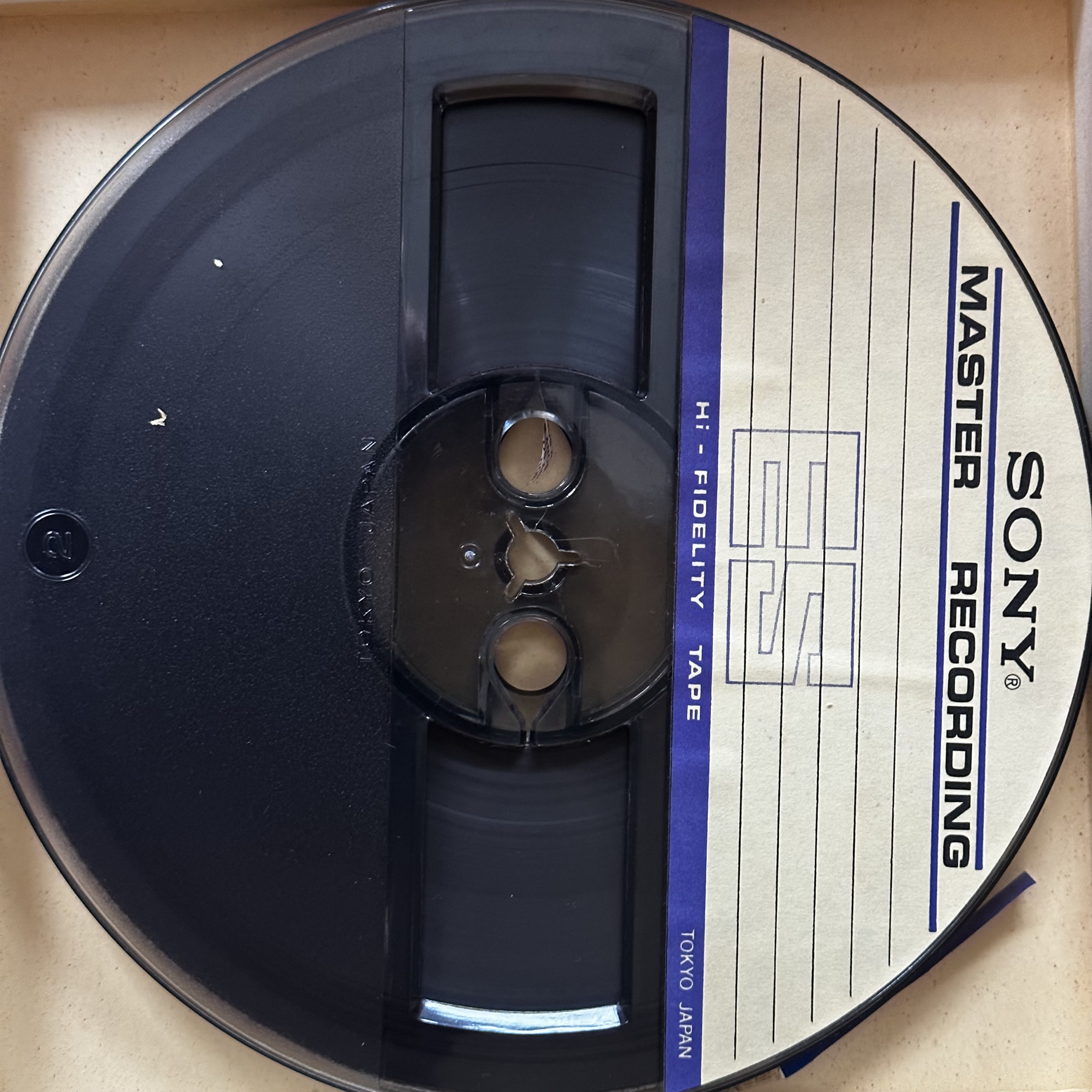 Sony Hi-Fidelity-1800-7-in-Tape-Reel