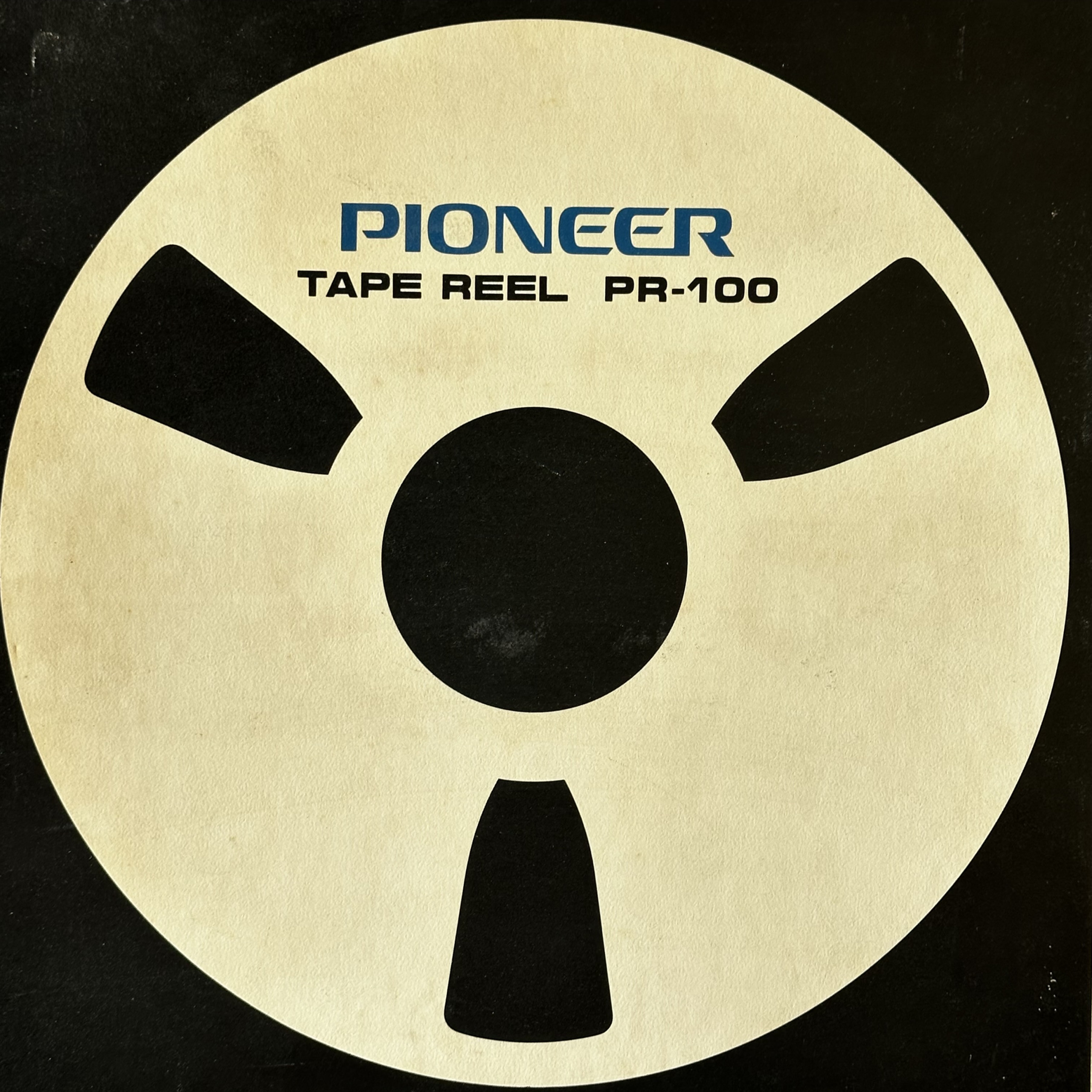 Pioneer PR-100 10.5 Empty Metal Reel for 1/4 Tape, 3 Window Silver, w/Box  & Bag