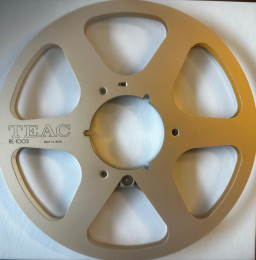 TEAC-6-Window-RE1003-10-in-Gold-Metal-Tape-Reel