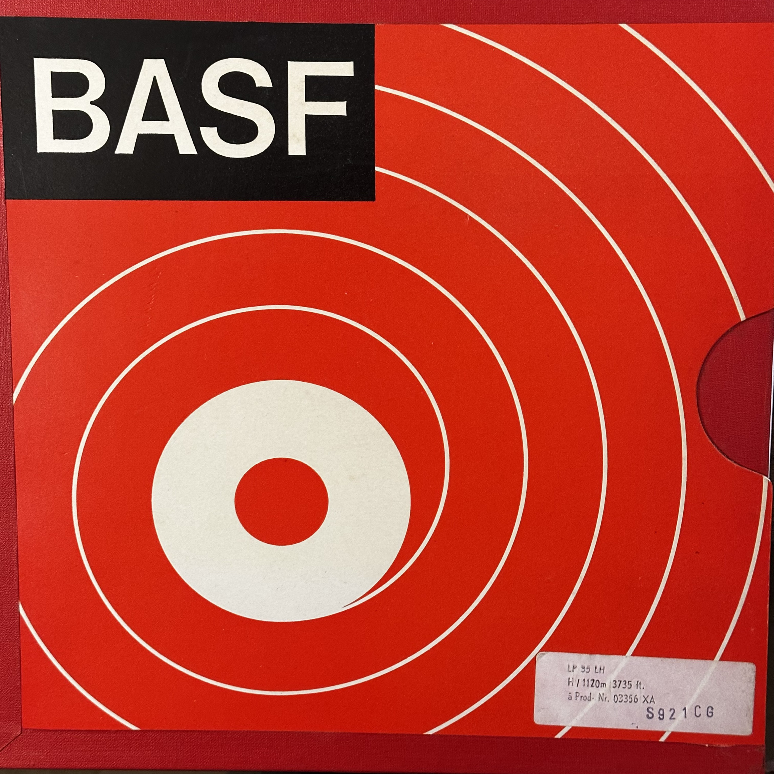 BASF-10-in-LH-Reel-Tape-Box