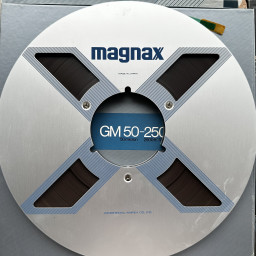 Magnax X-1 (Ampex / Quantegy 456), 1/4" Width Tape, SP, 10" Reel, 2500 ft, Baked & Ready for Use