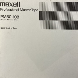 Maxell PM50-10B Mastering Reel to Reel Recording Tape, SP, 10" Reel, 2400 ft