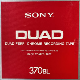 Sony FeCr / DUAD Reel to Reel Recording Tape, LP, 7" Reel, 1200 ft, Used